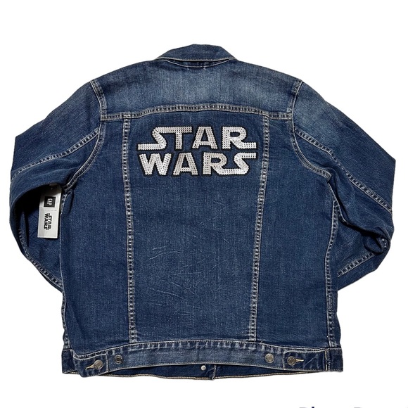 Women's NWT Gap Star Wars Jean Jacket SZ L